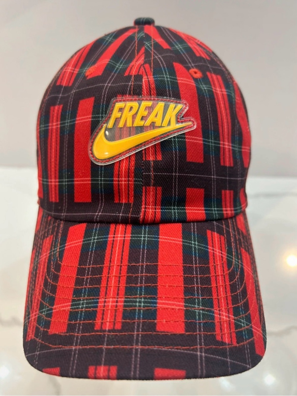 Nike Freak Heritage86 Plaid Hat Strapback Giannis Antetokounmpo “Greek Freak”